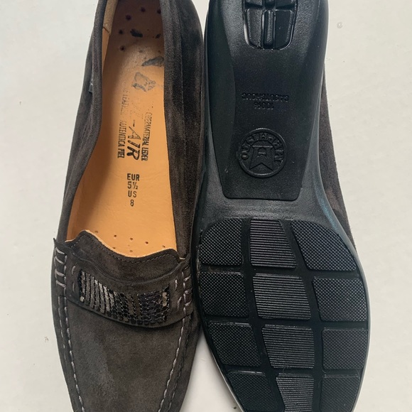 Mephisto brown suede shoe - Picture 4 of 8